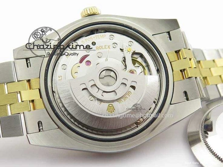 AAA Replica Watches A 3763 Colorful On 126333 Edition YG YG 1:1 Best YG Diamond Dial Jubilee SS Bracelet Wrapped 41mm Noob DateJust 0118